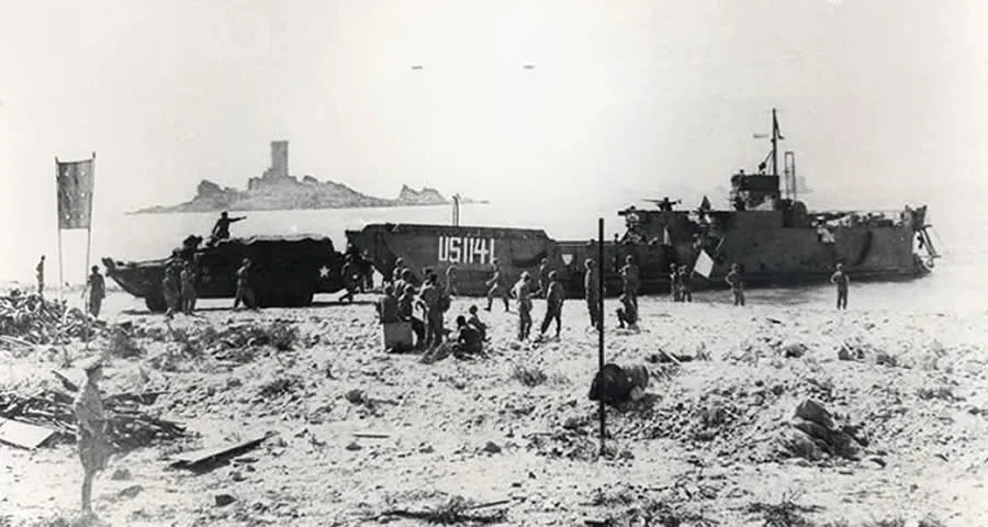 Plage du débarquement