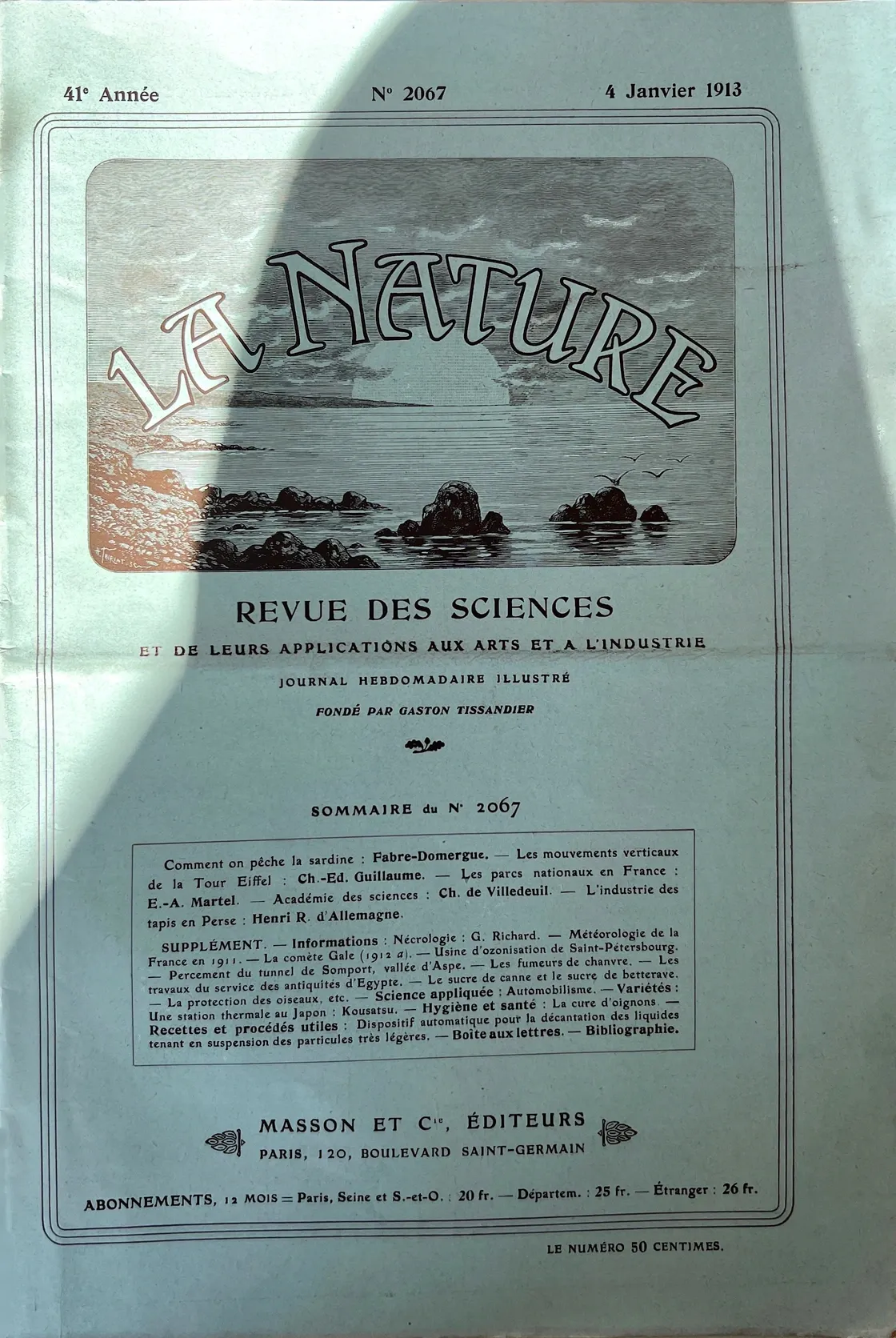 Revue La Nature