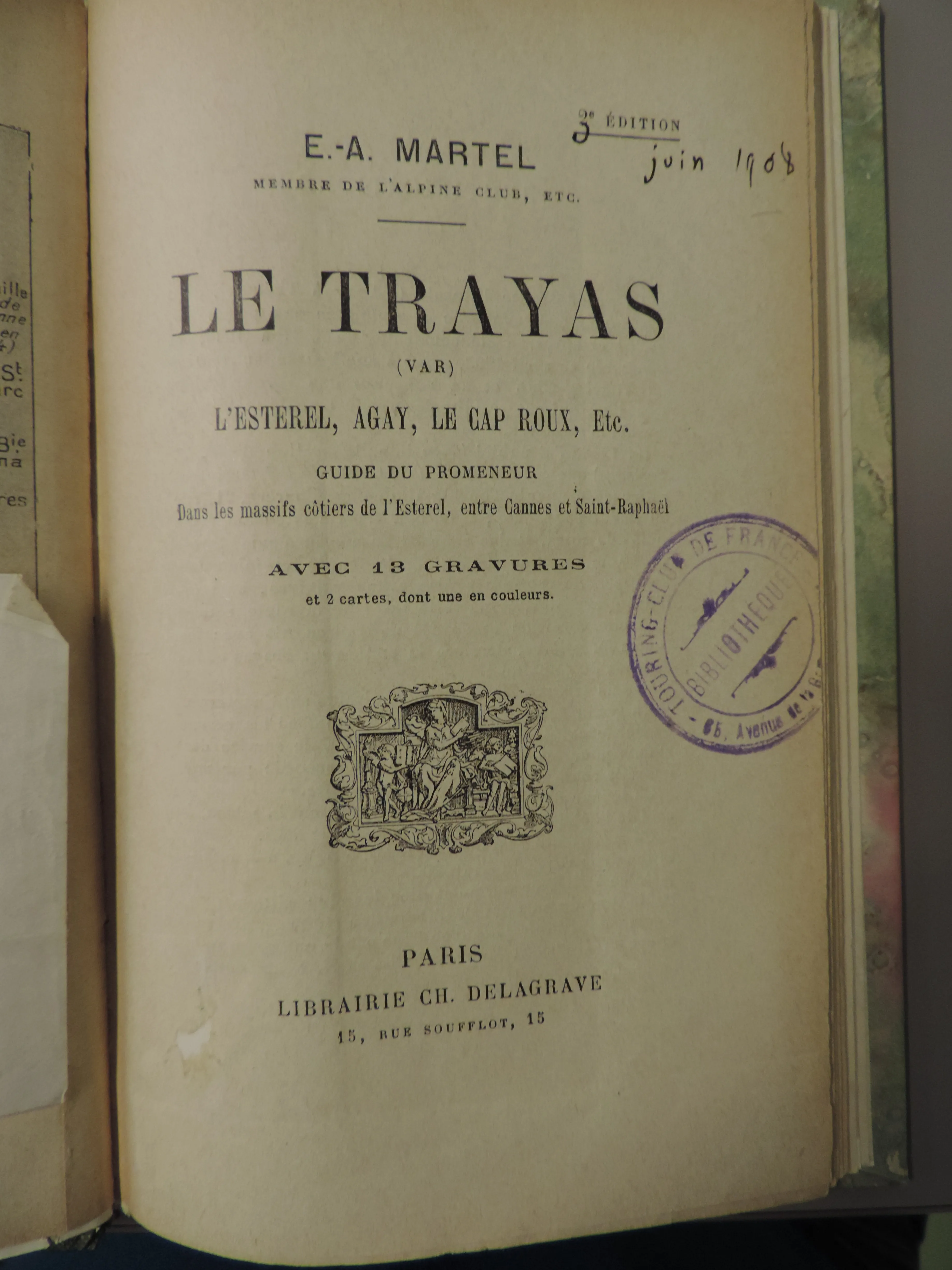Le Trayas Edouard Alfred Martel